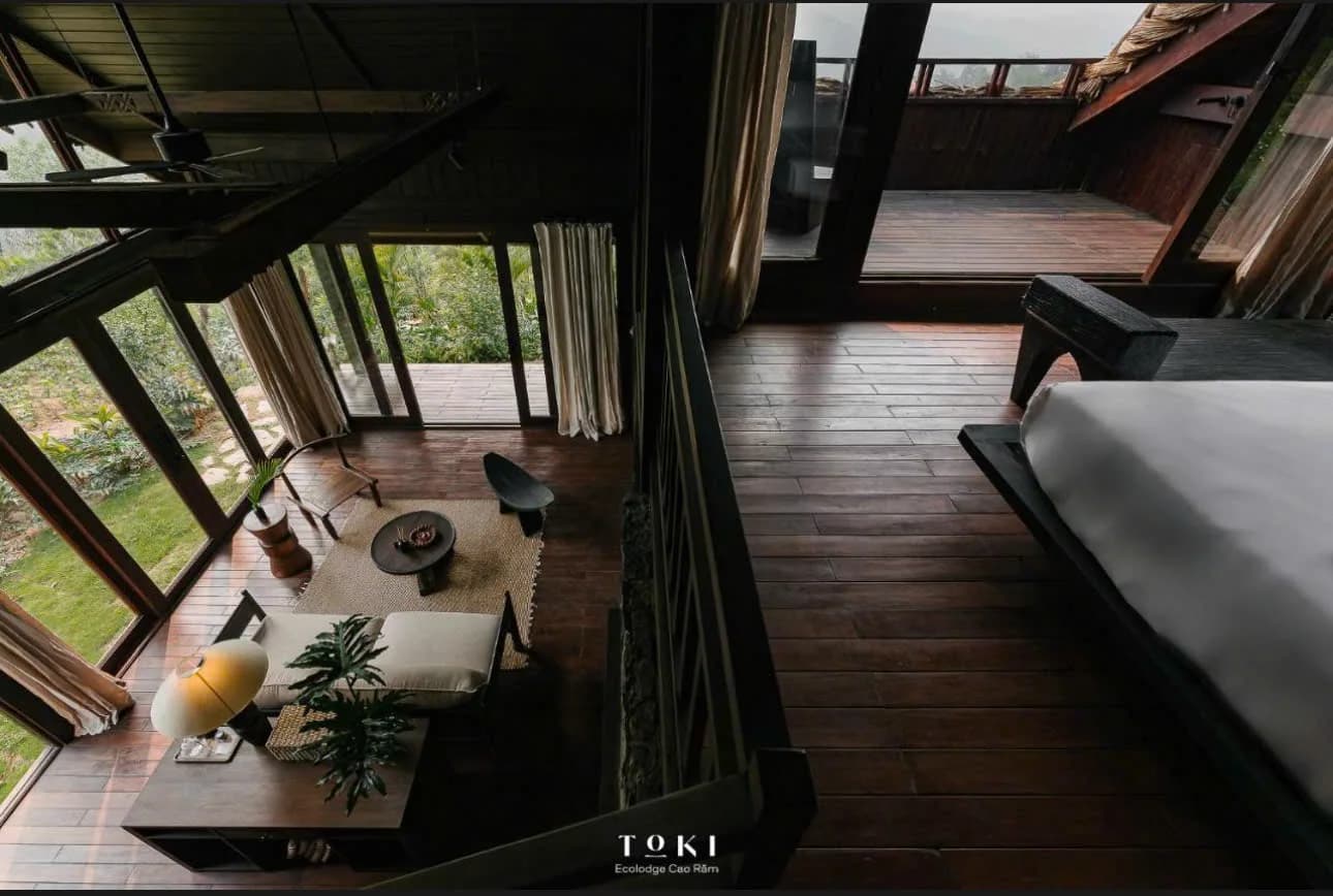 Toki Ecolodge — Seen from the mezzanine